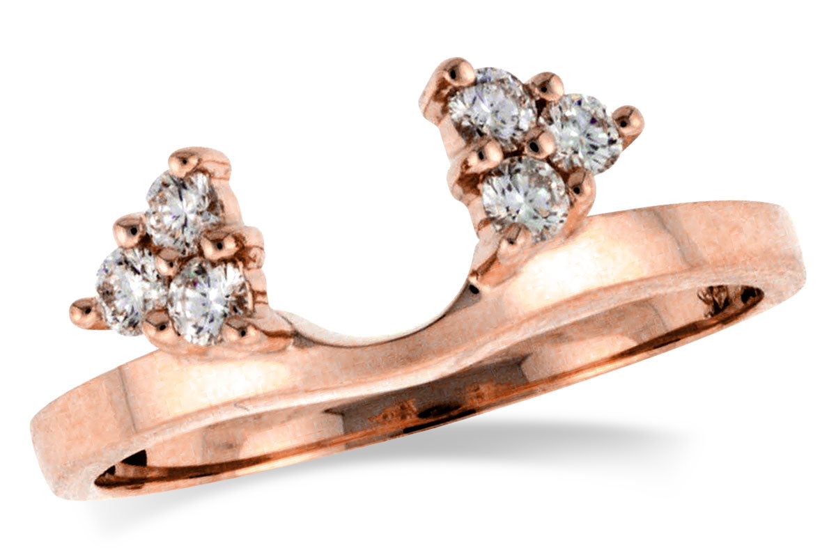 Allison Kaufman Diamond Band Enhancer in 14K Rose Gold, 0.10 ctw (W1532)