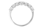 Allison Kaufman Diamond Wedding Band in 14K White Gold, 1.00 ctw (WR114-1), alternate view