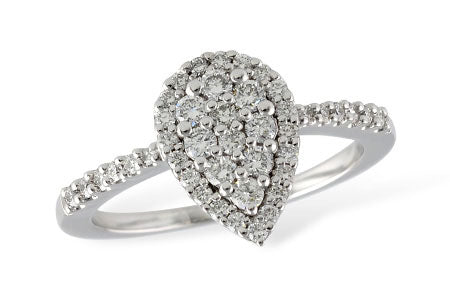 Allison Kaufman Diamond Ring in 14K White Gold, 0.52 ctw (D5451)