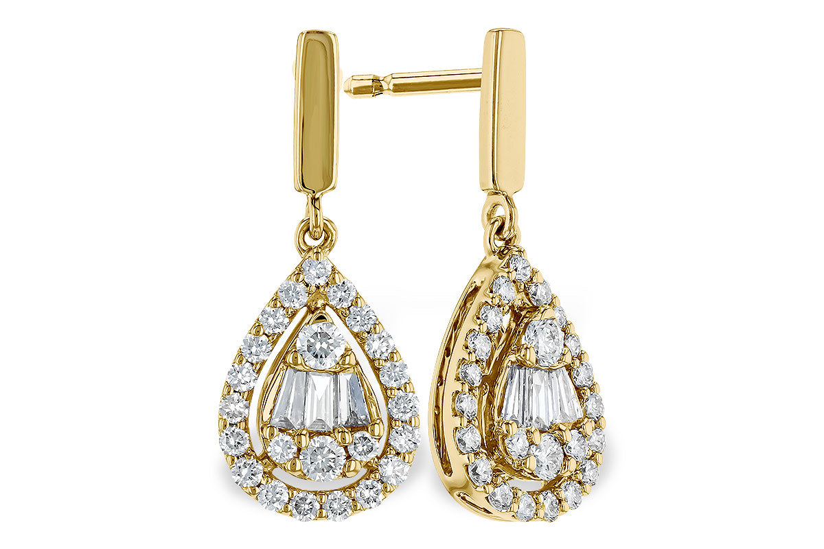 Allison Kaufman Diamond Earrings in 14K Yellow Gold, 0.40 ctw