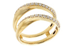 Allison Kaufman Diamond Ring Guard in 14K Yellow Gold, 0.40 ctw, alternate view