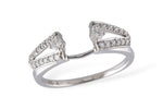 Allison Kaufman Diamond Band Enhancer in 14K White Gold, 0.31 ctw
