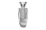 Allison Kaufman Diamond Engagement Ring Semi-Mount in 14K White Gold, 0.33 ctw, alternate view