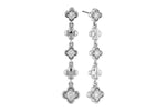Allison Kaufman Diamond Earrings in 14K White Gold, 0.25 ctw (E2421)