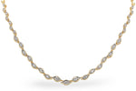 Allison Kaufman Diamond Necklace in 14K Yellow Gold, 2.02 ctw