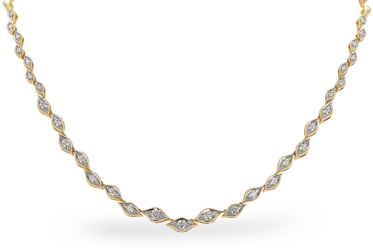 Allison Kaufman Diamond Necklace in 14K Yellow Gold, 2.02 ctw