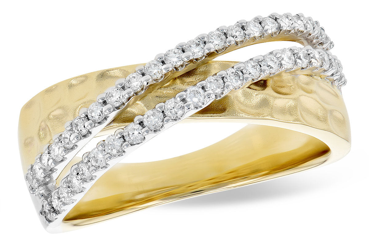 Allison Kaufman Diamond Wedding Band in 14K Yellow Gold, 0.38 ctw