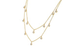 Allison Kaufman Diamond Necklace in 14K Yellow Gold, 0.22 ctw (N8367), alternate view
