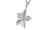 Allison Kaufman Diamond Necklace in 14K White Gold, 0.32 ctw (N8712), alternate view