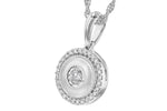 Allison Kaufman Diamond Necklace in 14K White Gold, 0.20 ctw (N8198), alternate view