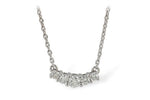 Allison Kaufman Diamond Necklace in 14K White Gold, 0.45 ctw