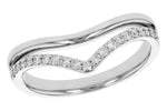 Allison Kaufman Diamond Band Enhancer in 14K White Gold, 0.20 ctw (W2766)