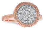Allison Kaufman Diamond Ring in 14K Rose Gold, 0.28 ctw