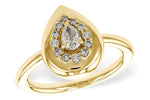Allison Kaufman Diamond Ring in 14K Yellow Gold, 0.36 ctw