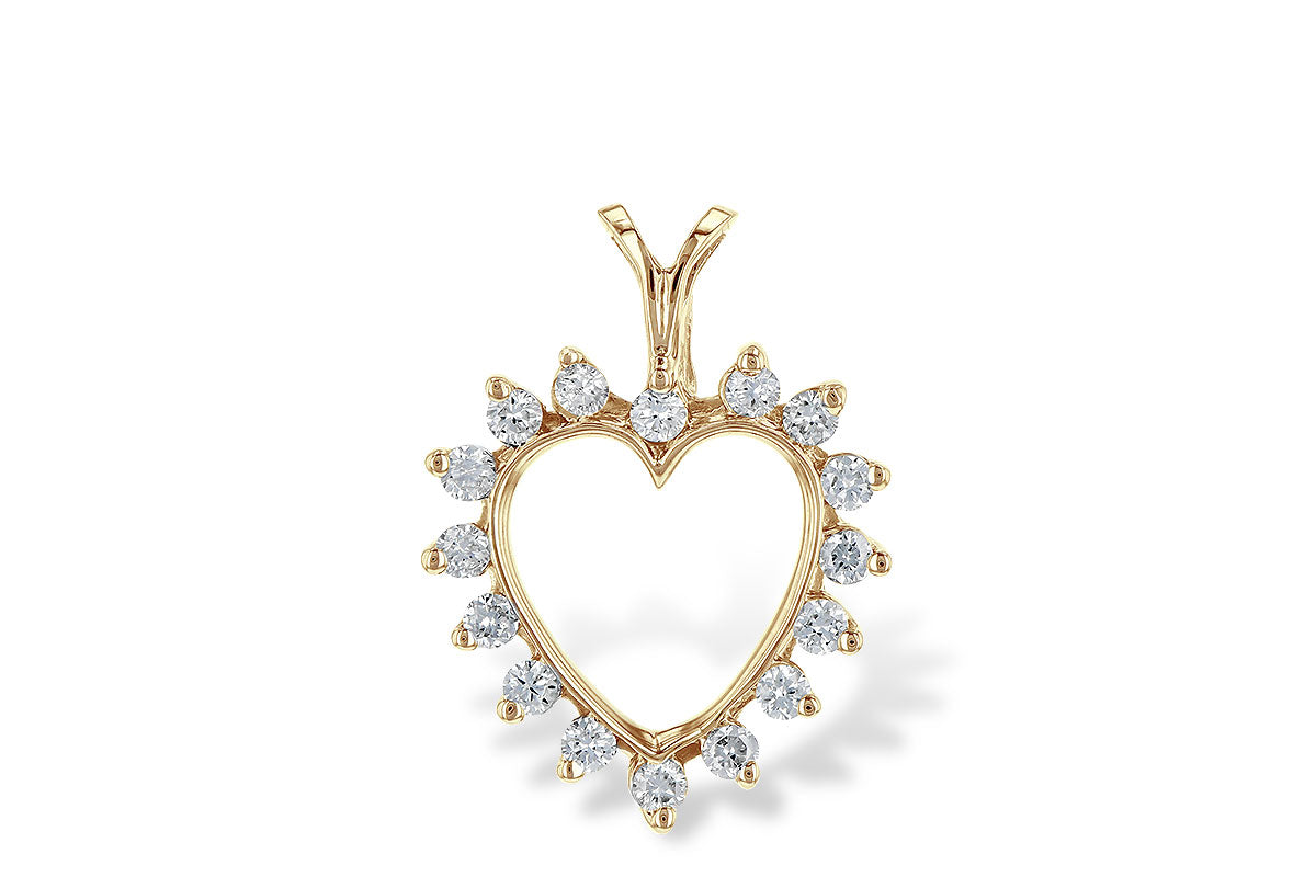 Allison Kaufman Diamond Pendant in 14K Yellow Gold, 0.23 ctw
