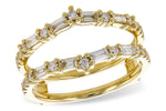 Allison Kaufman Diamond Ring Guard in 14K Yellow Gold, 0.60 ctw