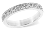 Allison Kaufman Diamond Wedding Band in 14K White Gold, 0.75 ctw (WR829-75)