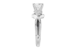 Allison Kaufman Diamond Engagement Ring Semi-Mount in 14K White Gold, 0.25 ctw (L7952), alternate view