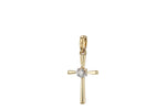 Allison Kaufman Diamond Pendant in 14K Yellow Gold, 0.03 ctw (P6468), alternate view