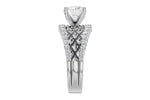 Allison Kaufman Diamond Engagement Ring Semi-Mount in 14K White Gold, 0.50 ctw (L7912), alternate view