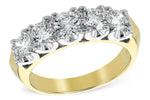 Allison Kaufman Diamond Wedding Band in 14K Yellow Gold, 1.50 ctw