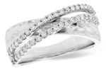 Allison Kaufman Diamond Wedding Band in 14K White Gold, 0.38 ctw
