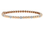 Allison Kaufman Diamond Bracelet in 14K Rose Gold, 0.27 ctw