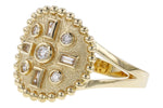 Allison Kaufman Baguette Diamond Ring in 14K Yellow Gold, 0.19 ctw, alternate view