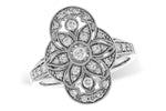 Allison Kaufman Diamond Ring in 14K White Gold, 0.40 ctw