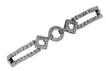 Allison Kaufman Diamond Bracelet in 14K White Gold, 2.22 ctw