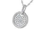 Allison Kaufman Diamond Necklace in 14K White Gold, 0.31 ctw, alternate view