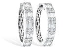Allison Kaufman Diamond Earrings in 14K White Gold, 0.90 ctw