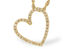 Allison Kaufman Diamond Necklace in 14K Yellow Gold, 0.12 ctw (N8428)