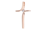 Allison Kaufman Diamond Pendant in 14K Rose Gold, 0.03 ctw (P6257), alternate view