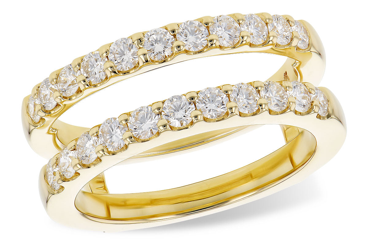 Allison Kaufman Diamond Ring Guard in 14K Yellow Gold, 1.00 ctw