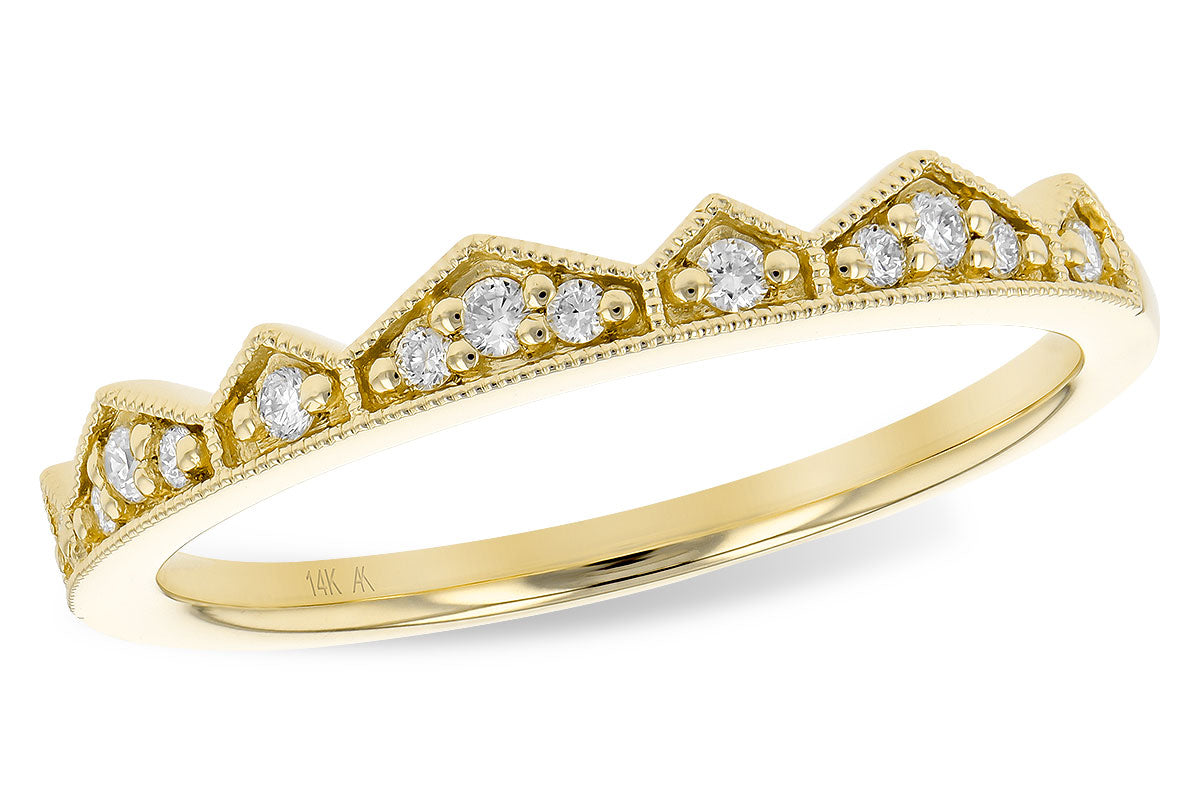 Allison Kaufman Diamond Band Enhancer in 14K Yellow Gold, 0.12 ctw (W2383)