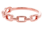 Allison Kaufman Wedding Band in 14K Rose Gold (W2662), alternate view