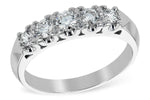 Allison Kaufman Diamond Wedding Band in 14K White Gold, 0.50 ctw (WR062-50)