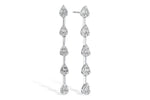 Allison Kaufman Diamond Earrings in 14K White Gold, 0.48 ctw (E2045)