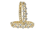 Allison Kaufman Diamond Earrings in 14K Yellow Gold, 0.25 ctw (E1994), alternate view