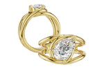 Allison Kaufman Engagement Ring Semi-Mount in 14K Yellow Gold (L7926), alternate view