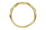 Allison Kaufman Wedding Band in 14K Yellow Gold (W2658), alternate view