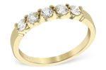 Allison Kaufman Diamond Wedding Band in 14K Yellow Gold, 0.50 ctw (WR125-50)