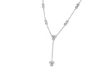 Allison Kaufman Diamond Necklace in 14K White Gold, 0.32 ctw (N8374), alternate view