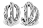 Allison Kaufman Gold Earrings in 14K White Gold (E2360)