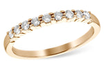 Allison Kaufman Diamond Wedding Band in 14K Rose Gold, 0.25 ctw (WR830-25)
