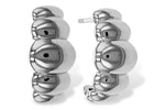 Allison Kaufman Gold Earrings in 14K White Gold (E2333)