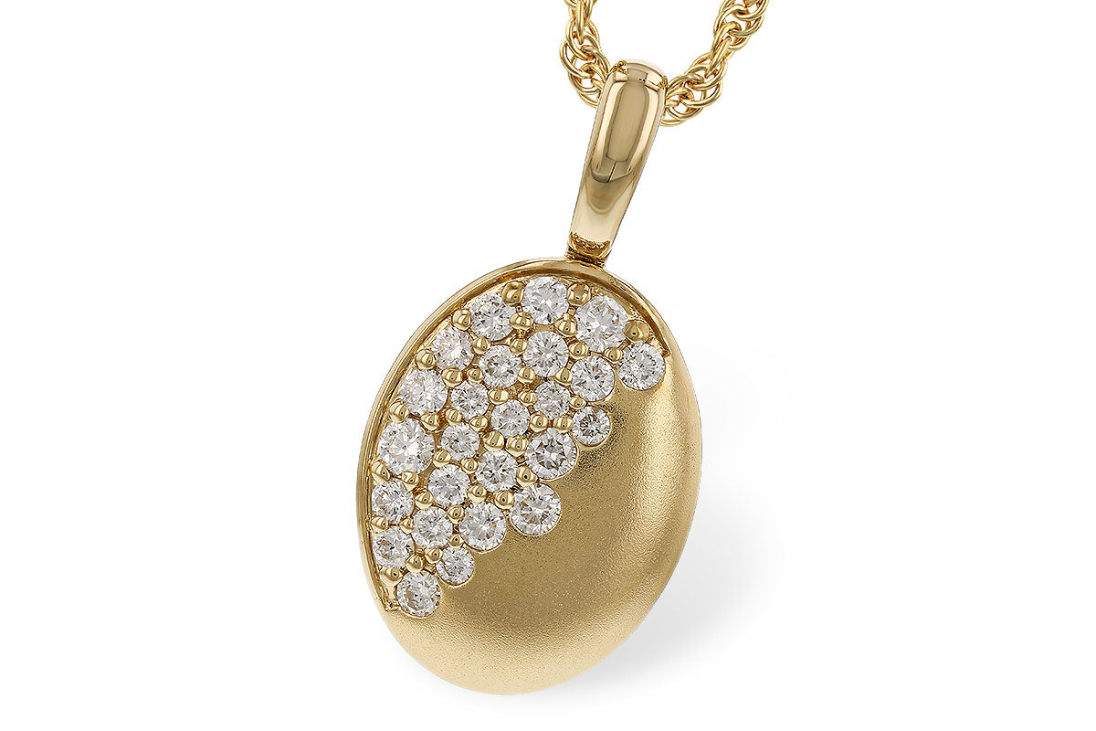 Allison Kaufman Diamond Necklace in 14K Yellow Gold, 0.33 ctw (N8697)