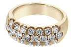 Allison Kaufman Diamond Wedding Band in 14K Yellow Gold, 1.30 ctw, alternate view