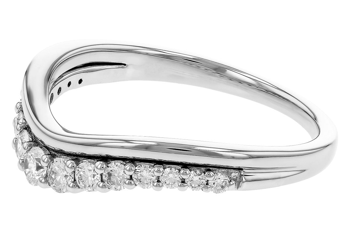 Allison Kaufman Diamond Band Enhancer in 14K White Gold, 0.30 ctw (W2687), alternate view